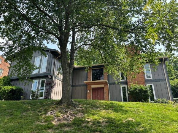 Home after new siding