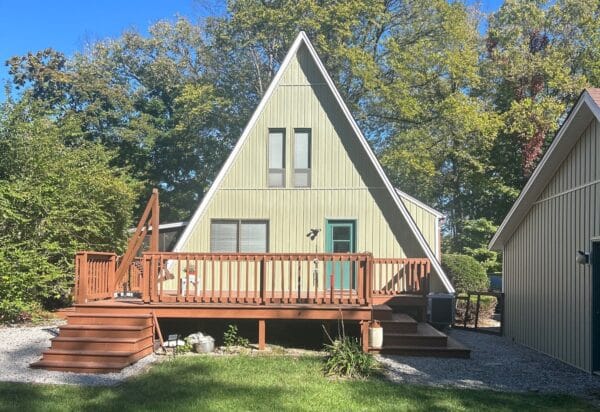 Home after new siding